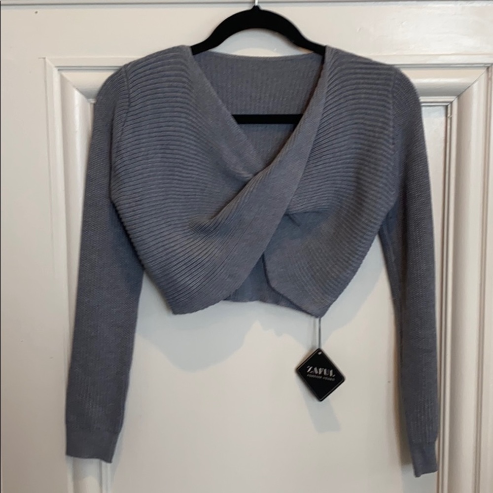 NWT! Zafull crop sweater